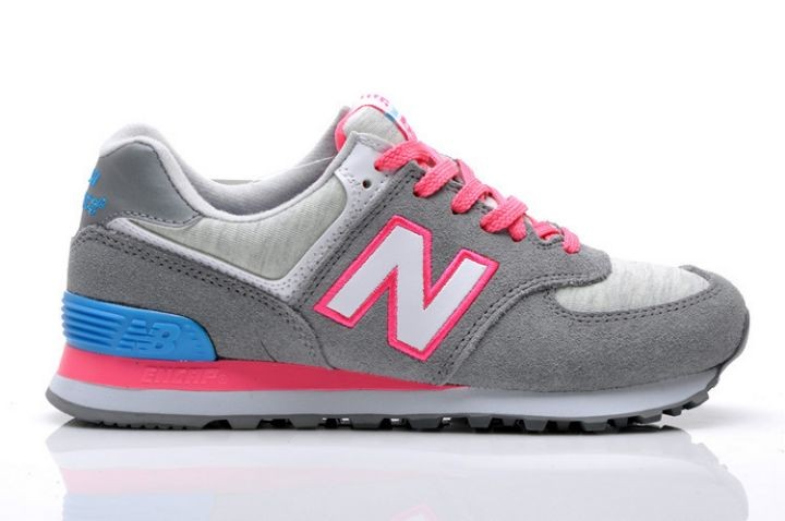 new balance rose bleu grise